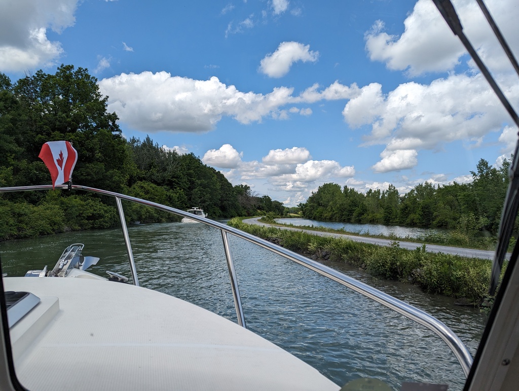 Figure 150: Chambly Canal along Richelieu River