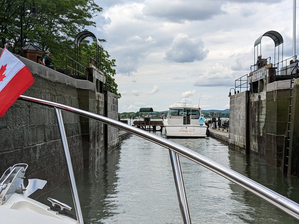 Figure 154: Chambly Canal lock flight 1-3