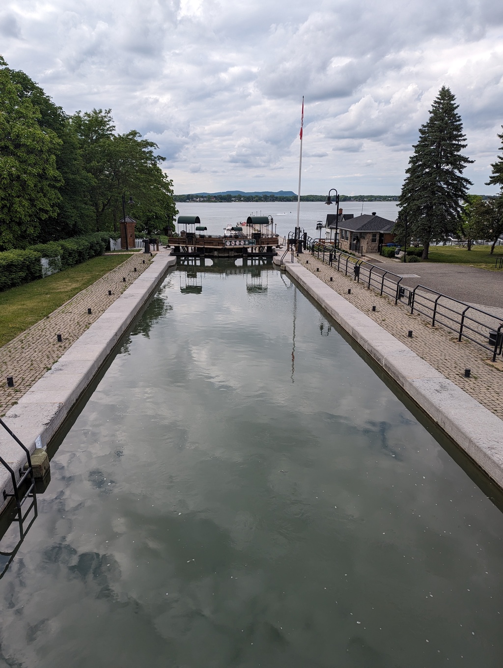 Figure 156: Chambly Canal lock flight 1-3