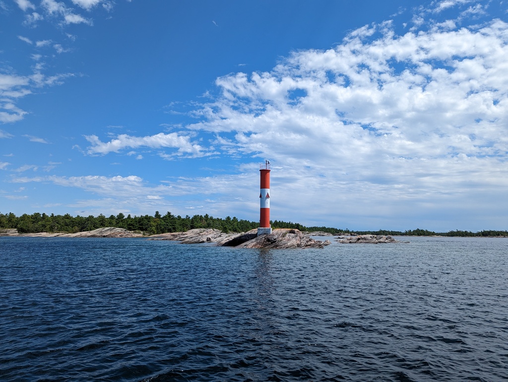 Figure 246: Lighthouse near Donald Island, Georgian Bay, ON