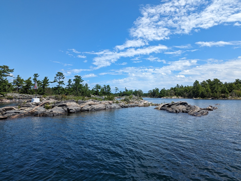 Figure 249: Kayaking around Loon Island, Massasagua Provincial Park, ON