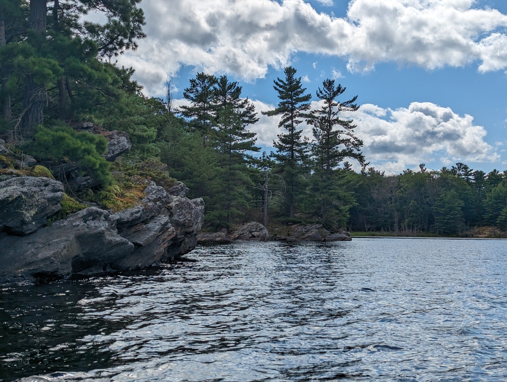 Figure 251: Kayaking around Loon Island, Massasagua Provincial Park, ON