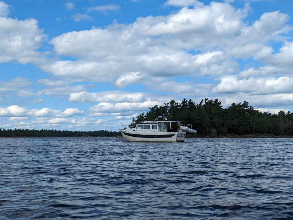 Figure 247: Loon Island Anchorage, Massasagua Provincial Park, ON