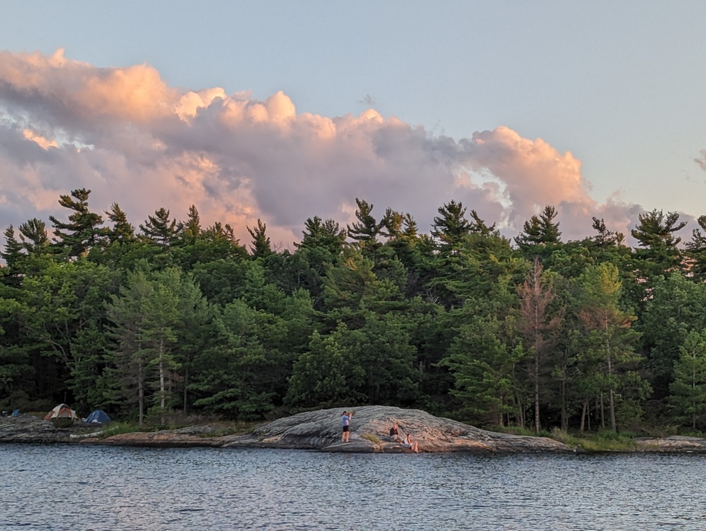 Figure 254: Sunset Over Loon Island, Massasagua Provincial Park, ON